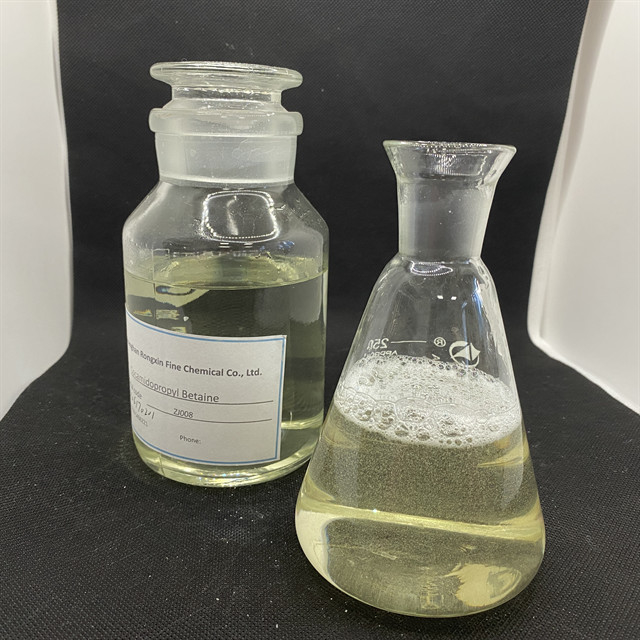 CAPB   Cocamidopropyl Betaine CAS  61789-40-0  for detergent thickening and foaming CAB  35